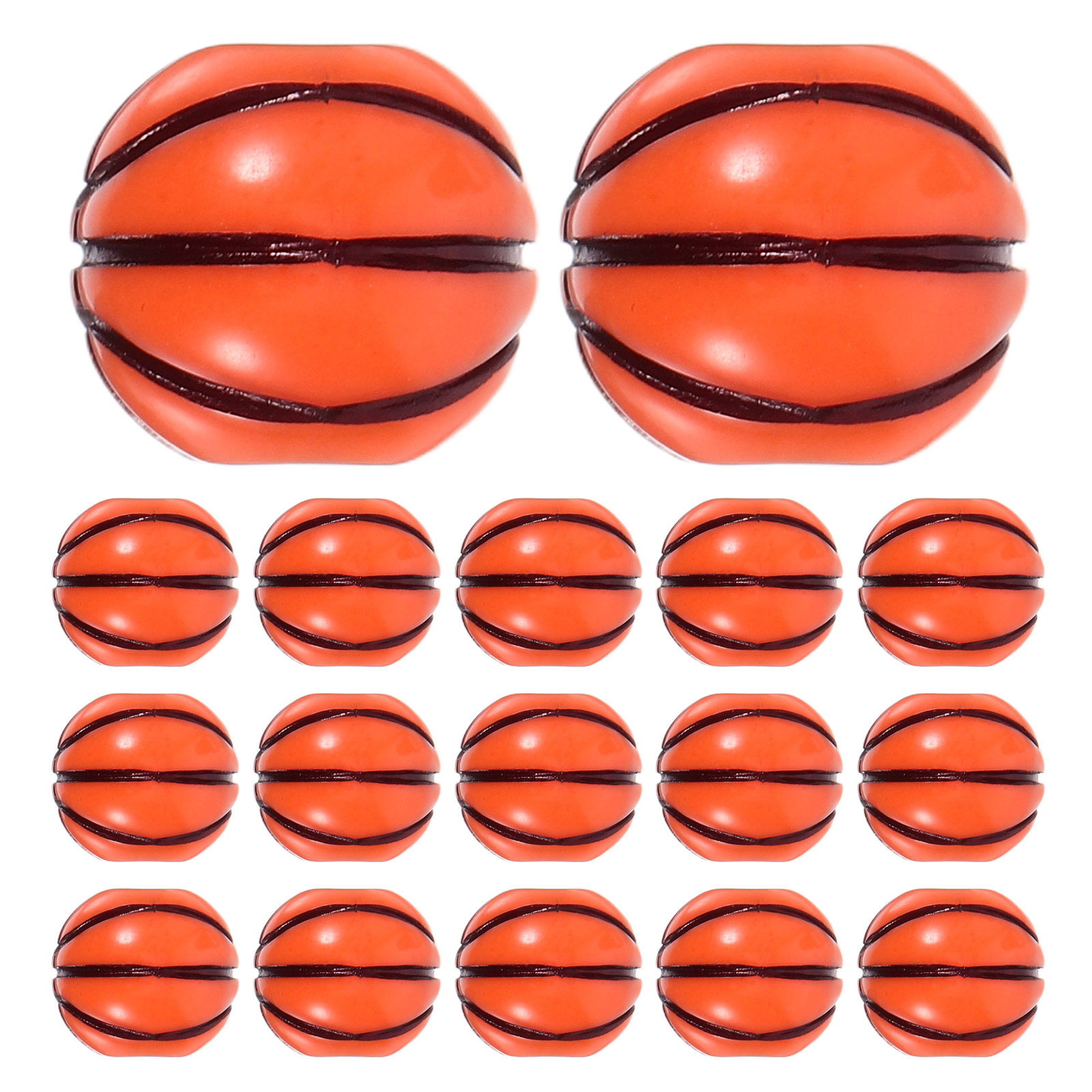 100Pcs Basketball Beads DIY Ac - Coordinates Bracelet ulasan dan harga
